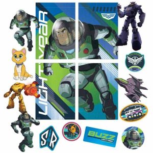 Backdrops |  16 Pack Buzz Lightyear Scene Setters & Associated Props Backdrops Backdrops