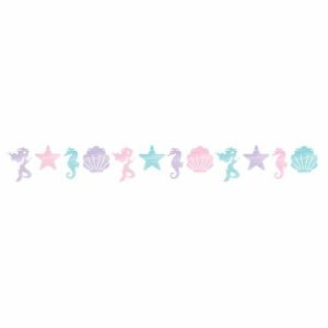 Banners |  Mermaid Shine Iridescent String Banner – 15Cm X 147Cm Banners Banners