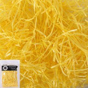 Birthday Confetti & Foil Shred |  Yellow Shredded Paper – 40G Birthday Confetti & Foil Shred Birthday Confetti & Foil Shred