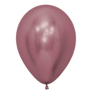 Birthday & Milestone Latex Balloons |  50 Pack Sempertex Pink Metallic Reflex Latex Balloons – 12Cm Birthday & Milestone Latex Balloons Birthday & Milestone Latex Balloons