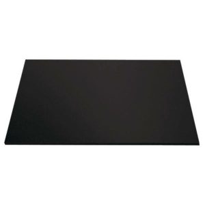 Cake Boards |  Black Mondo Square Cake Board – 20.3Cm Baking Black