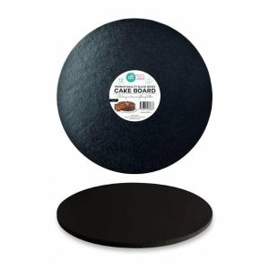 Cake Boards |  Black Round Premium Heavy Duty Professional Cakeboard – 30.48Cm X 0.6Cm Baking Cake Boards