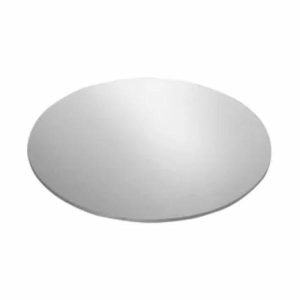 Cake Boards |  Mondo Cake Board Round – Silver Foil 9In/22.5Cm Baking Cake Boards