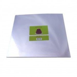 Cake Boards |  Silver Compressed Foil Square Cake Board – 30Cm X 2Mm Baking Cake Boards