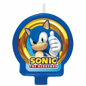 Cake Candles |  Sonic The Hedgehog Candle – 6Cm Baking Cake Candles