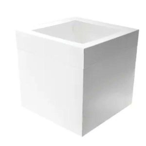 Cake & Cupcake Boxes |  Mondo White Cake Box 12In Tall Square 16In X 16In Baking Cake & Cupcake Boxes