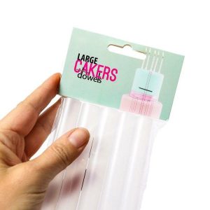 Cake & Cupcake Stands |  5 Pack Large Opaque Cakers Dowels – 35Cm X 1.6Cm Baking Cake & Cupcake Stands