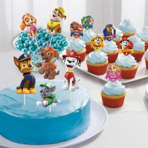 Cake & Cupcake Toppers |  12 Pack Paw Patrol Adventures Cake Topper Kit Baking Cake & Cupcake Toppers