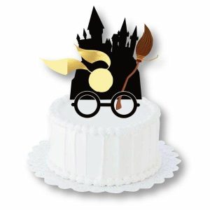 Cake & Cupcake Toppers |  4 Pack Harry Potter Cake Topper Kit Baking Cake & Cupcake Toppers