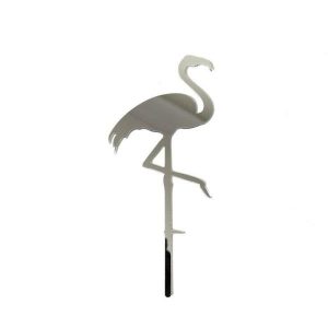 Cake & Cupcake Toppers |  Mirror Flamingo Cake Topper – 20Cm X 10Cm Baking Cake & Cupcake Toppers