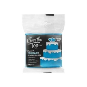 Edible Toppings |  Over The Top Ice Blue Premium Fondant – 250G Baking Edible Toppings