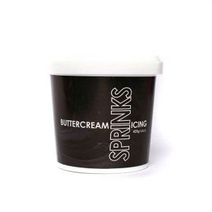 Edible Toppings |  Sprinks Black Buttercream – 425G Baking Black