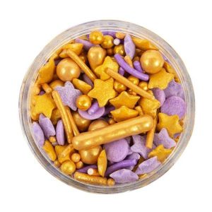 Edible Toppings |  Sprinks Purple Passion Sprinkles – 75G Baking Edible Toppings