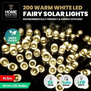 Fairy Lights |  Warm White Led Solar Fairy Light – 19.5Cm Fairy Lights Fairy Lights