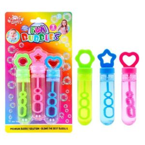 Party Bubbles |  3 Pack Assorted Novelty Bubbles Party Bubbles Party Bubbles