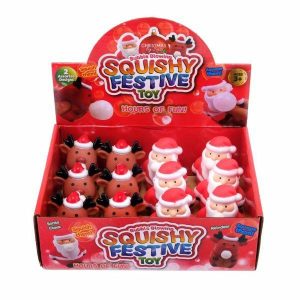 Party Bubbles |  Squeeze Blowing Bubble Christmas Squishy Toy Party Bubbles Party Bubbles