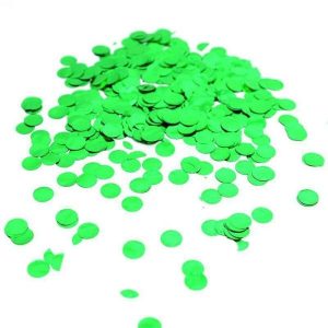 Party Confetti & Glitter |  Green Foil Confetti 2Cm – 250G Party Confetti & Glitter Green