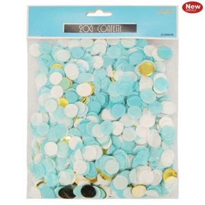 Party Confetti & Glitter |  Luxe Blue Confetti – 20G Party Confetti & Glitter Party Confetti & Glitter