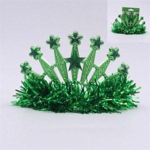 Party Crowns & Tiaras |  Green Tiara Party Crowns & Tiaras Green