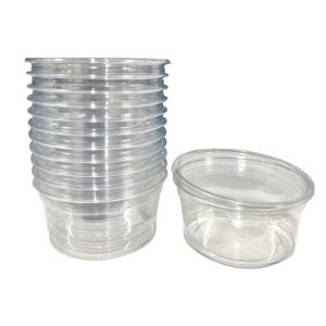 Party Cups |  12 Pack Clear Cups With Lids – 12Oz Party Cups Party Cups