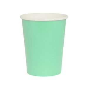 Party Cups |  20 Pack Mint Green Paper Cup – 260Ml Party Cups Party Cups