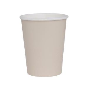 Party Cups |  20 Pack White Sand Paper Cup – 260Ml Party Cups Party Cups