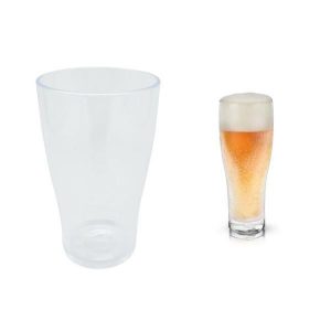 Party Cups |  Acrylic Plain Reusable Beer Glass – 450Ml Party Cups Party Cups