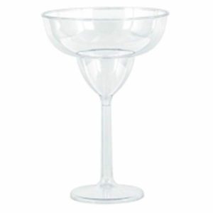 Party Cups |  Jumbo Margarita Plastic Wine Glass – 877Ml Party Cups Clear