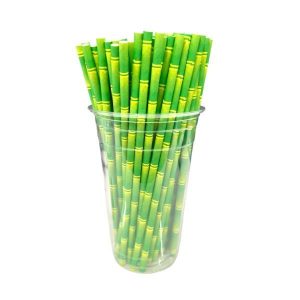 Party Drinking Straws |  50 Pack Green Bamboo Straws Party Drinking Straws Party Drinking Straws