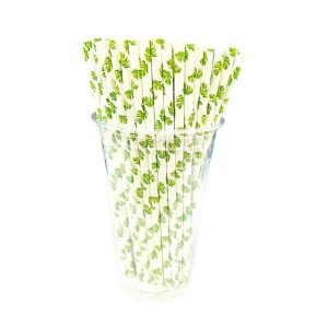 Party Drinking Straws |  50 Pack Leaf Straws Party Drinking Straws Party Drinking Straws