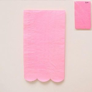 Party Napkins |  15 Pack Neon Rose Napkins – 40Cm X 33Cm Party Napkins Party Napkins