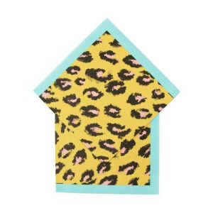 Party Napkins |  16 Pack Leopard Napkins – 33Cm X 33Cm Party Napkins Party Napkins