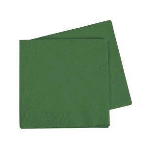 Party Napkins |  40 Pack Sage Green Lunch Napkins – 16.5Cm Party Napkins Party Napkins