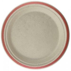 Party Plates |  10 Pack Rose Gold Sugarcane Dinner Plates – 23Cm Party Plates Party Plates