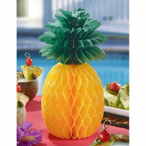 Table Centrepieces |  Pineapple Honeycomb Table Centrepiece – 30Cm Party Decorations Table Centrepieces