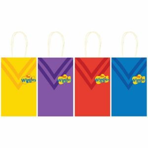 Treat Bags & Boxes |  8 Pack The Wiggles Party Paper Kraft Bags – 21Cm X 13Cm X 8Cm Catering Supplies Treat Bags & Boxes