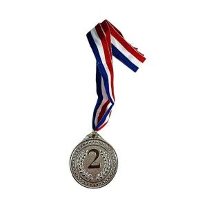 Trophies & Medals |  2Nd Silver Medal – 7Cm Party Favors Trophies & Medals