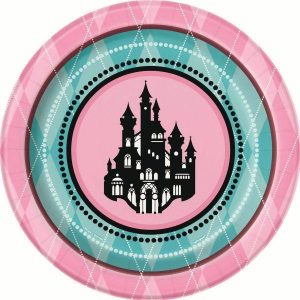 Party Plates |  8 Pack Fairytale Princess Plates – 18Cm Party Plates Party Plates