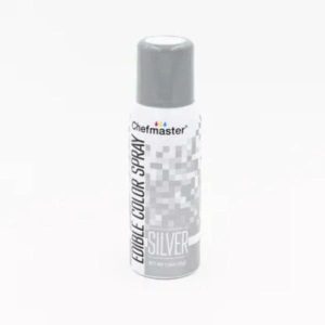 Edible Toppings |  Chefmaster Edible Silver Food Spray – 42G Baking Edible Toppings