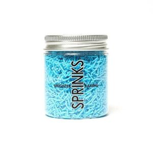 Edible Toppings |  Sprinks Blue Jimmies 1Mm – 60G Baking Edible Toppings