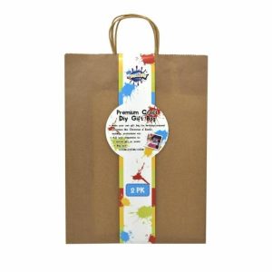 Eco-Friendly Party Supplies |  2 Pack Craft Diy Gift Bags – 45Cm X 32Cm X 10Cm Eco-Friendly Party Supplies Brown