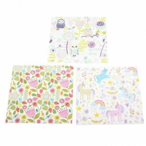 Party Napkins |  20 Pack 3 Ply Printed Assorted Paper Napkins – 33Cm Party Napkins Party Napkins